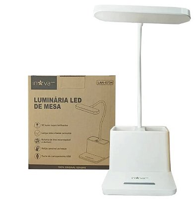 Luminária De Mesa Inova Lan6734