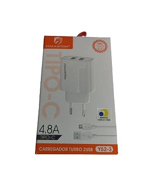 Carregador Turbo 4.8a Tpc Hmaston Y523