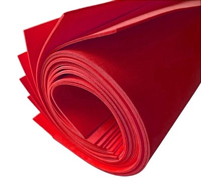 Eva Liso Vermelho Fogo 10 Folhas 40x60cm Futuro Fe052249