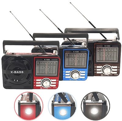 Radio Am Fm 3w Altomex Ad1088