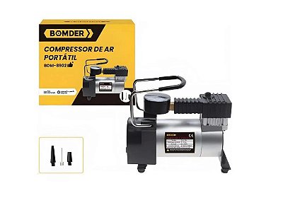 Mini Compressor De Ar Portatil 12 V Bomvink Bom8902