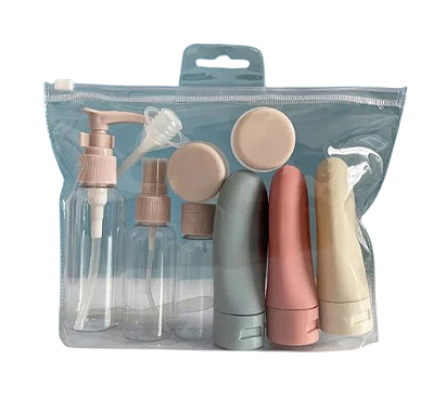 Kit Organizador Para Viagem 11 Frascos Bmax Bmf1289