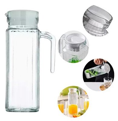 Jarra De Vidro Rubi 1100ml Original Glass Gl7470