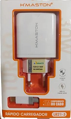 Carregador Tpc Turbo 30w Hmaston Lr213
