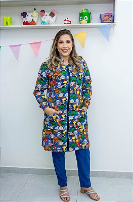 JALECO ESTAMPADO HERÓIS