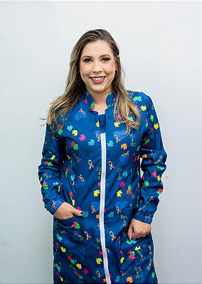 JALECO ESTAMPADO AUTISMO
