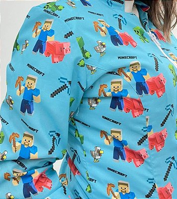 JALECO ESTAMPADO MINECRAFT