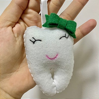 CHAVEIRO FELTRO DENTINHO LAÇO