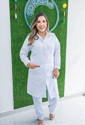 JALECO BÁSIC COM BOTÕES FEMININO