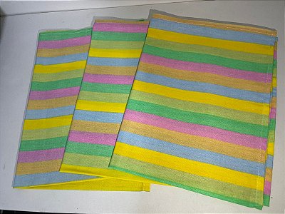 CAMPINHO ESTAMPADO CANDY COLOR LISTRAS