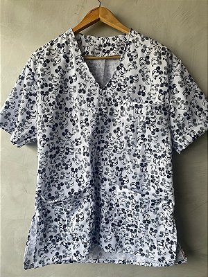 SCRUB BASIC ESTAMPADO MICKEY P&B| MASCULINO