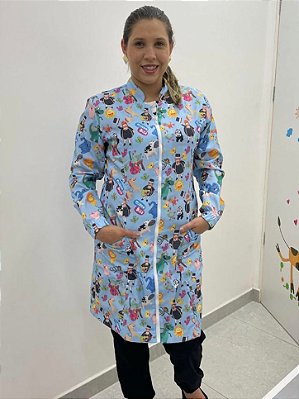 JALECO ESTAMPADO MUNDO BITA