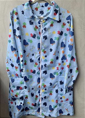 JALECO ESTAMPADO AUTISMO PIECE BY PIECE