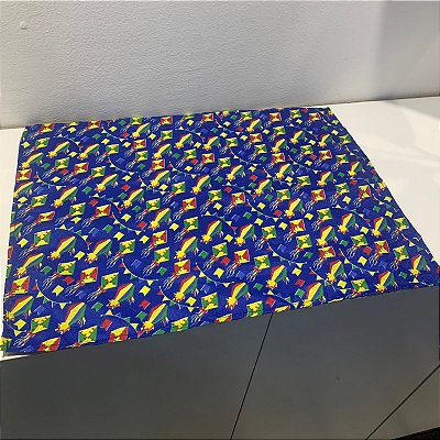 CAMPINHO ESTAMPADO BALÃO MULTICOR - EDIÇÃO ESPECIAL SÃO JOÃO