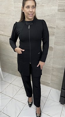 Jaleco Aura black