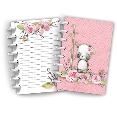 Caderno de discos Panda