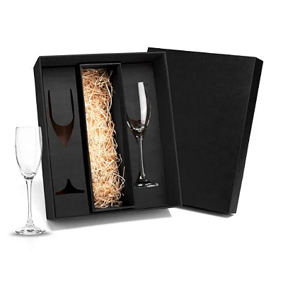 Kit De Taças de Espumante em Vidro 190ml - Personalizada
