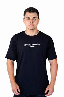 Camiseta Oversized | A dor é um Privilégio