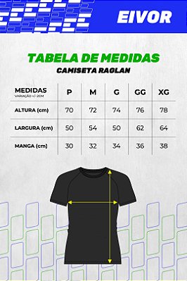Camiseta Raglan Dryfit Preta