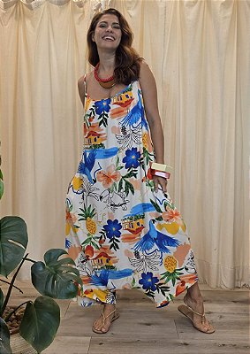 Macacão Viscose Fernanda Biomas