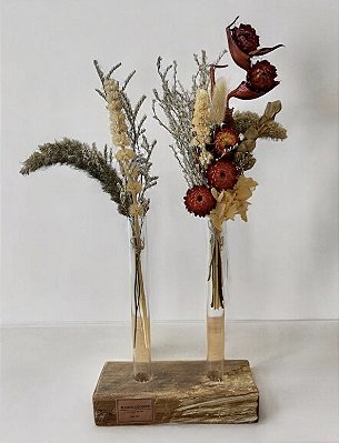 Duo de Flores Desidratadas