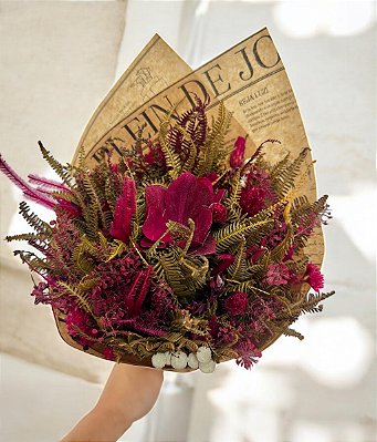 Buquê de Flores Secas