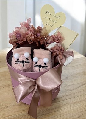 Kit Presente Bebê Rosê