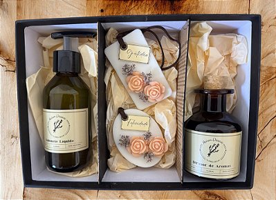 Caixa Presente Aromas Maison Décoreé