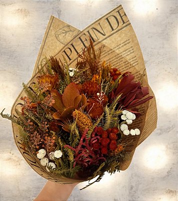 Buquê de Flores Secas