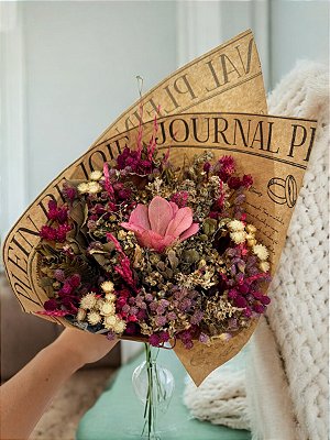 Buquê de Flores Secas