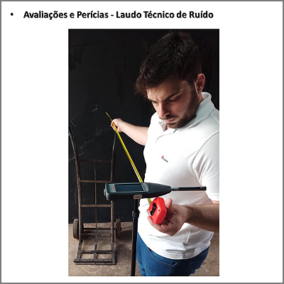 Avaliações e Perícias - Laudo Técnico de Ruído