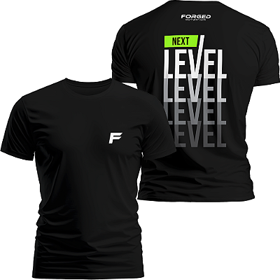 Camiseta Preta Next Level Casual 100% Algodão