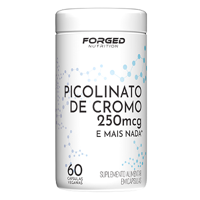 Picolinato de Cromo 250mcg e mais nada 60 Vcaps