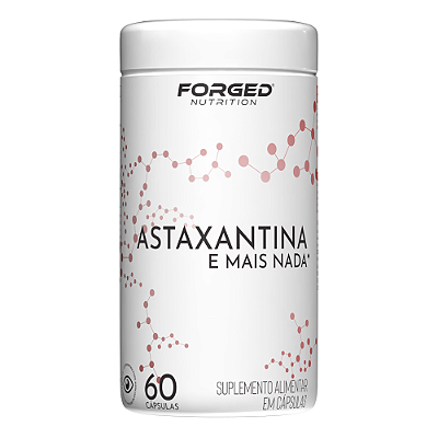 Astaxantina 6mg 60 Cápsulas – Antioxidante Natural - Forged Nutrition
