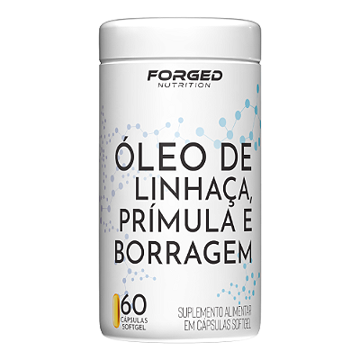 Ômega 3, 6 E 9 Tripla Ação, Linhaça, Prímula E Borragem 60 Cápsulas - Forged Nutrition