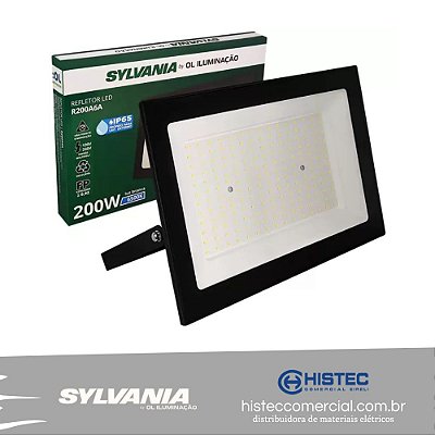 PROJETOR LED SYLVANIA 200W 6500K 15000lms - REFLETOR - HOLOFOTE