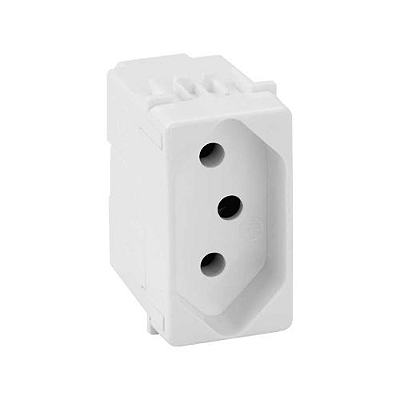 TOMADA SIMON 2P+T NBR 10A 250V BR 19.426-30