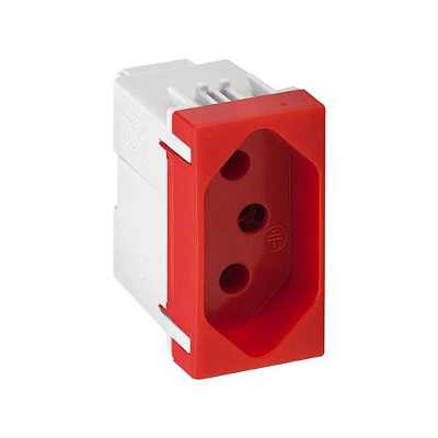 TOMADA SIMON 2P+T NBR 10A 250V VM 19.426-39