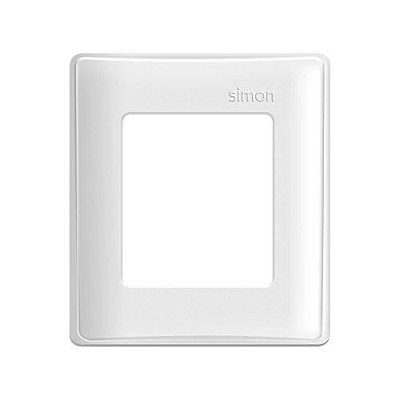 PLACA SIMON 2P PARA CAIXA DE SOBREPOR BR 19.632-30