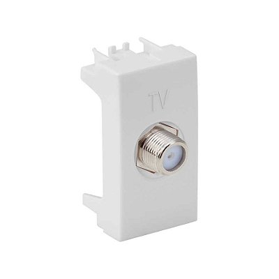 TOMADA COAXIAL PARA TV SIMON 75ohms BR 30.476-30