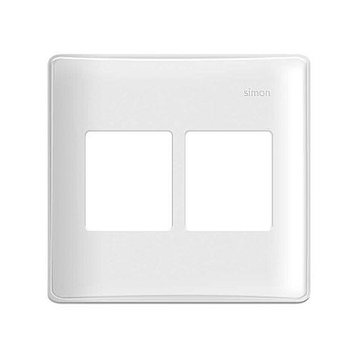 PLACA SIMON 4x4 4 POSTOS HORIZONTAL+SUPORTE BR 19.922-50