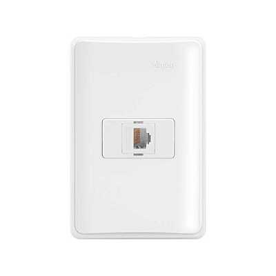 CONJUNTO TOMADA SIMON RJ45 CAT5E BR 19.961-30