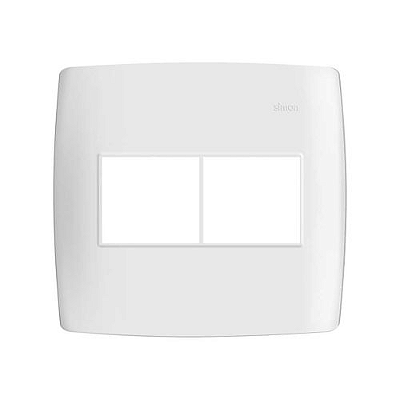 PLACA 4x4 4P HORIZONTAL SIMON COM SUPORTE BR 30.922-50
