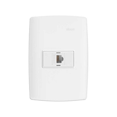 CONJUNTO TOMADA SIMON RJ45 CAT5E BR 30.961-30