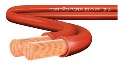 CABO FLEXÍVEL PARALELO 300V 2X1,5MM2 MARROM SIL