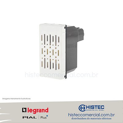 CAMPAINHA CIGARRA 127V BRANCO 611040BC PIAL PLUS+