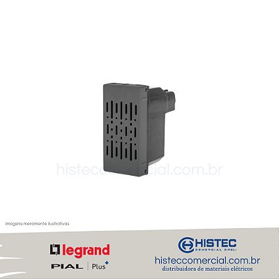 CAMPAINHA CIGARRA 127V CINZA 611040CZ PIAL PLUS+