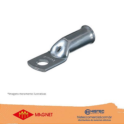 TERMINAL COMPRESSÃO COBRE ESTANHO 10MM2 M6 630550 MAGNET