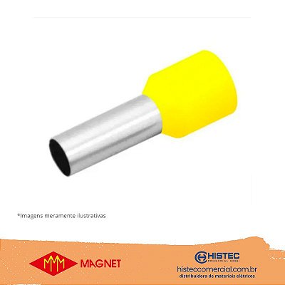 TERMINAL PRÉ-ISOLADO PINO TUBULAR 692817 6,0MM2 12MM AM MAGNET
