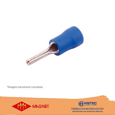 TERMINAL PRÉ-ISOLADO PINO 1,5-2,5MM2 AZ 10mm 882201 MAGNET